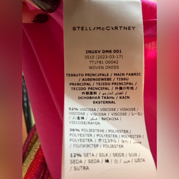 Stella McCartney brand new lurex stripe dress - Picture 4 of 4